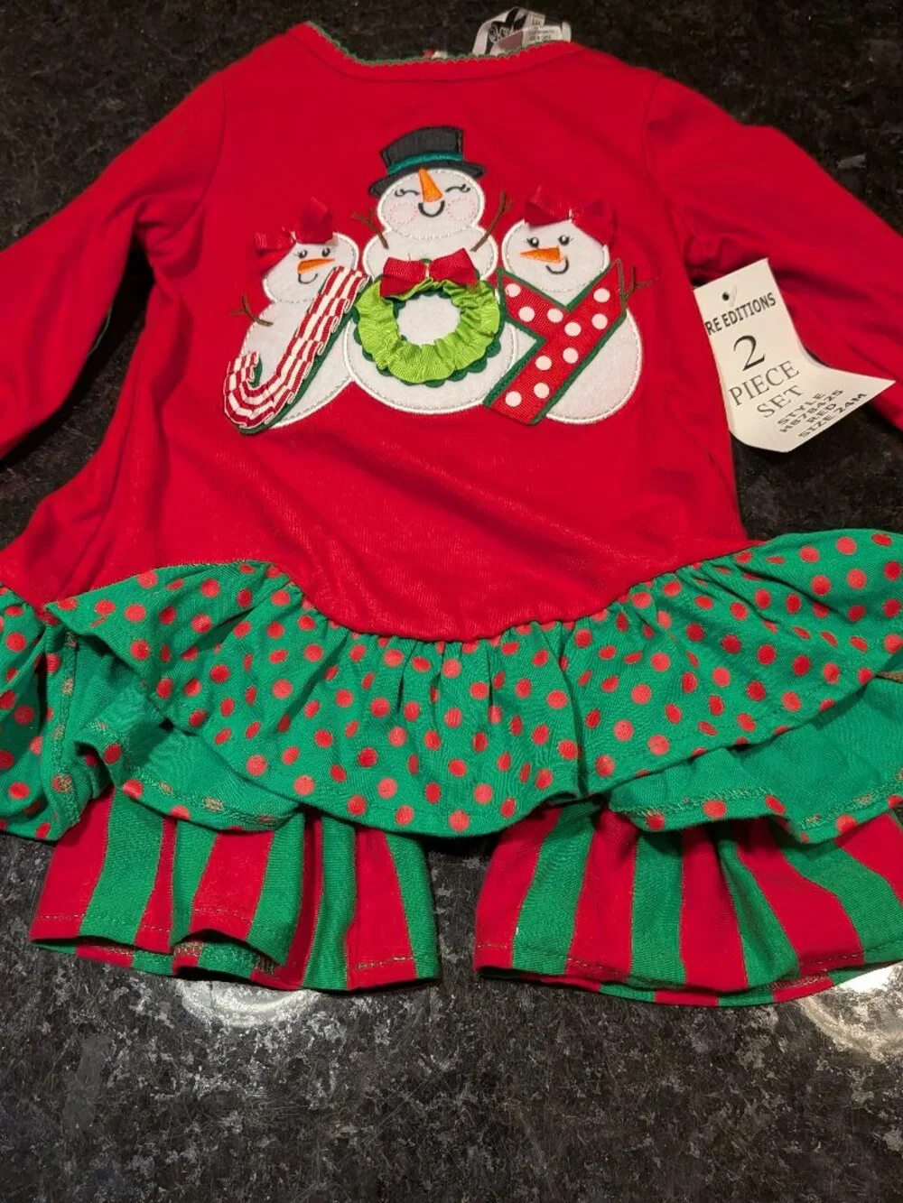 Snowman 2 Piece Outfit